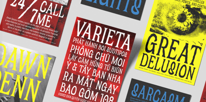 UT Matemija Font Poster 5