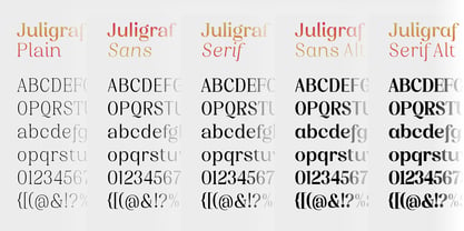 Juligraf Font Poster 14