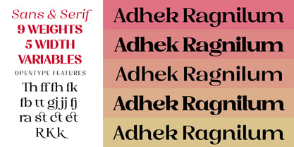 Juligraf Font Poster 3
