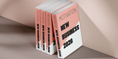 Motivation Sans Serif Font Poster 2