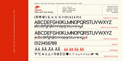 Aybrion Font Poster 5