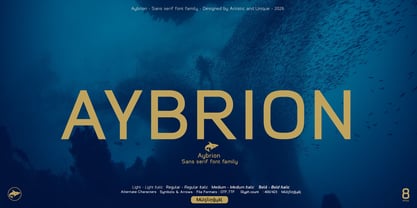 Aybrion Font Poster 1