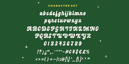 Mister Flavor Font Poster 8