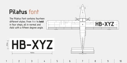 Pilatus Font Poster 3