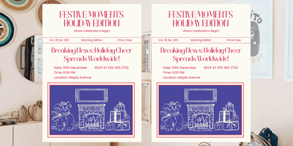 Cultural Festival Font Poster 10