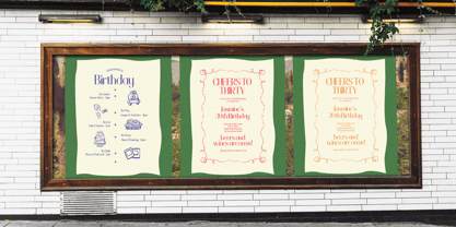 Cultural Festival Font Poster 14