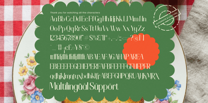 Cultural Festival Font Poster 11