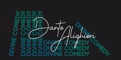 Writer Autograph Font Poster 7