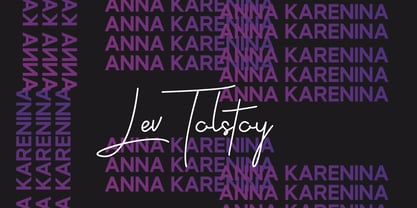 Writer Autograph Font Poster 5