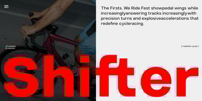 TBJ Elvaro Font Poster 8