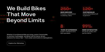 TBJ Elvaro Font Poster 11