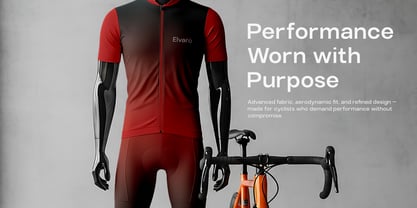 TBJ Elvaro Font Poster 13