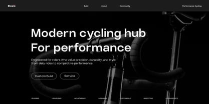 TBJ Elvaro Font Poster 7