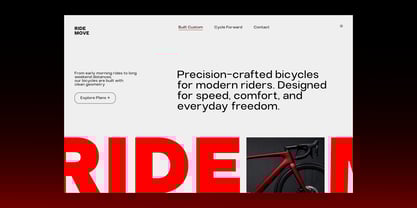 TBJ Elvaro Font Poster 10