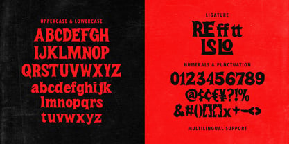 MC Reilsow Meltica Font Poster 5