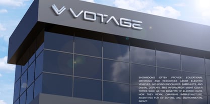 Votage Font Poster 7