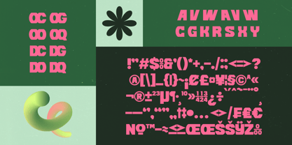 Now Breaks Font Poster 13
