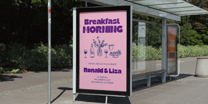 Bocktail Font Poster 14