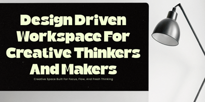 Bocktail Font Poster 4