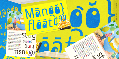 UT Ayonah Font Poster 3
