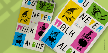 UT Ayonah Font Poster 13