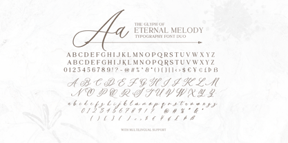 Eternal Melody Font Poster 9