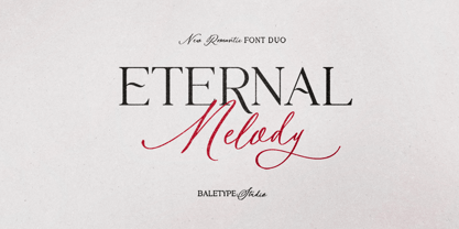 Eternal Melody Font Poster 1