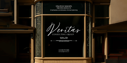 Eternal Melody Font Poster 5