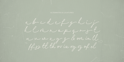 Collins Hearthfield Font Poster 10