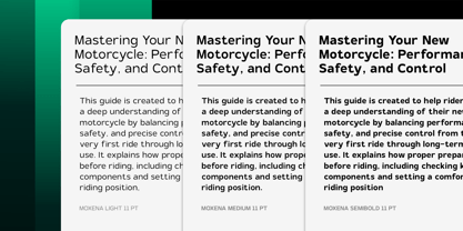 TRT Monexa Font Poster 3