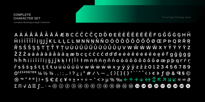 TRT Monexa Font Poster 12
