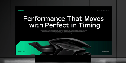 TRT Monexa Font Poster 11