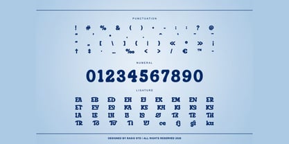 Torkue Font Poster 5