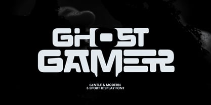 Ghost Gamer Font Poster 1