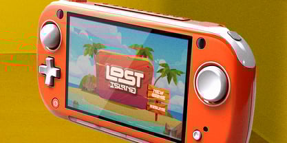 Ghost Gamer Font Poster 6