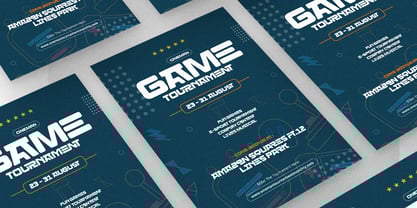 Ghost Gamer Font Poster 8