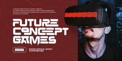 Ghost Gamer Font Poster 5