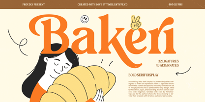 Bakeri Font Poster 1