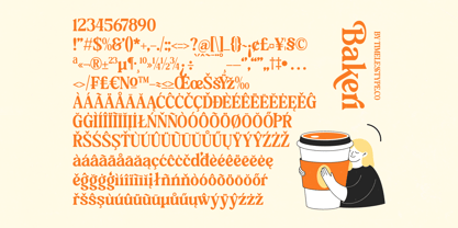 Bakeri Font Poster 9