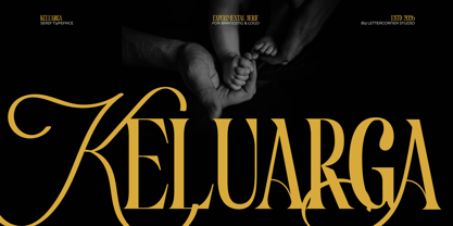 Keluarga Font Poster 1