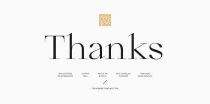 Qiona Font Poster 15