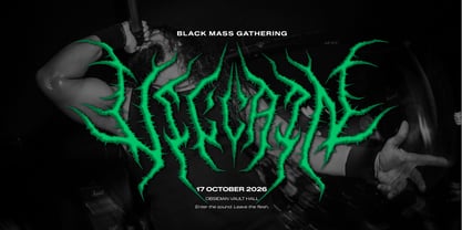 Brythor Font Poster 2