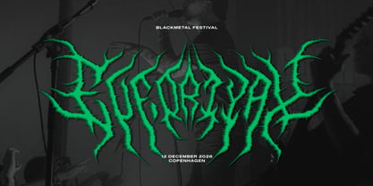 Brythor Font Poster 6