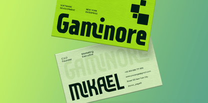 Rimage Font Poster 7