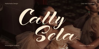 Cally Seyla Font Poster 1
