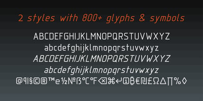 Pilatus ISO Font Poster 6