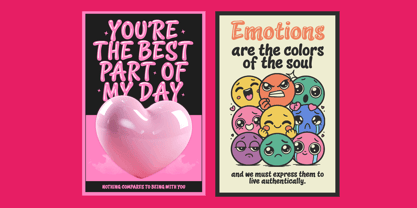 Squeaky Font Poster 2