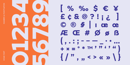 Home Font Poster 10
