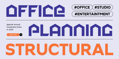 Home Font Poster 3