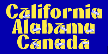 Dimeanati Font Poster 4